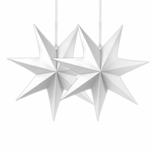 Faltsterne weiß x - 2, 40