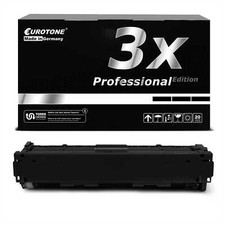 3x PRO Toner BLACK ersetzt