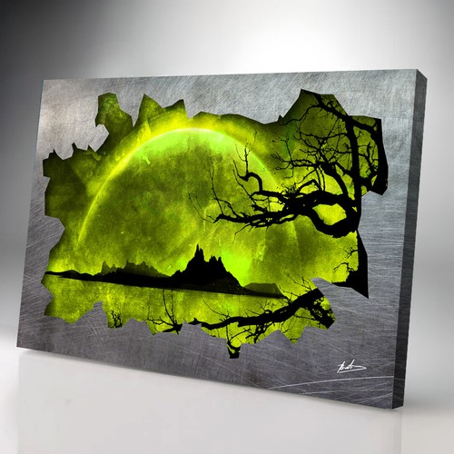 Landschaft abstrakt wandbilder - abstrakt,