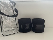 Bandagen fürs Pferd, Full, Schwarz Mit Gltzerverschluss