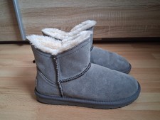 ESPRIT Damen Winter Boots gefüttert, Kuschelig, Gr. 38, Grau, gut erhalten