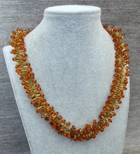 (E04)   Modeschmuck Kette /