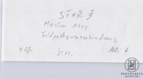 Nato sfor feldpost bosnien - feldpost,