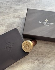 Patek Philippe Eiswürfel Messing Stempel VIP Gift SET Patek Aufbewahrung Box NEU