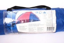 OPEN Air Standmuschel  3 - Bogen Strandzelt  Kuppelzelt Zelt Stand Urlaub Kinder