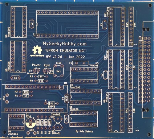 Leiterplatte eprom emulator - emulator, ng