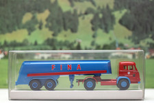 Brekina 1:87 83210 Magirus Pluto TSZ Fina rot/blau in Ovp Nr.5023