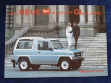 Daihatsu Wildcat GL Allrad Prospekt 05.1984