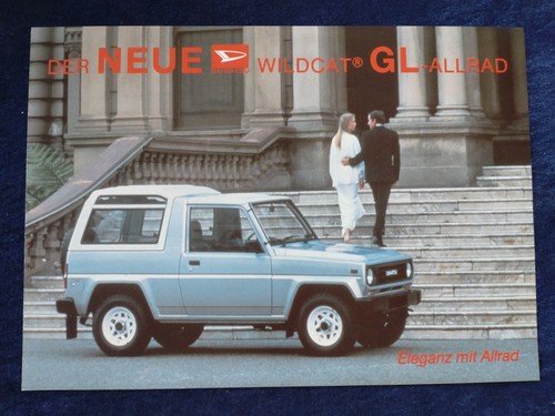 Daihatsu wildcat allrad - daihatsu,