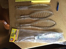 4 FischBräter,Grillkorb,GrillKlammer,GrillgutHalter,Gemüsegriller,voll Funktions