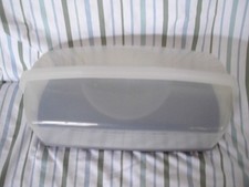 Tupperware große! Kuchenform für Kastenkuchen Königskuchen-Container mit Griff