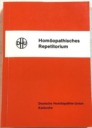 Homöopathisches repetitorium - homöopathisches,