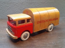DDR Spielzeug / Holzspielzeug Greiner,Vero,Kienel Škoda - Liaz LKW Müllwagen 