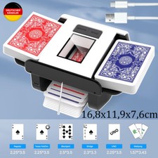 Kartenmischmaschine Spielkartenmischer elektrisch Mischmaschine Kartenmischgerät