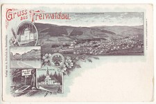 AK Litho Gruss aus Freiwaldau