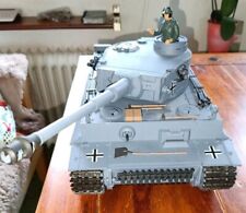 German Tiger I Panzer m. Fernbedienung Akku Ladegerät, Munition