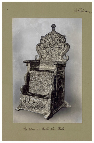 Persien der thron von - thron,