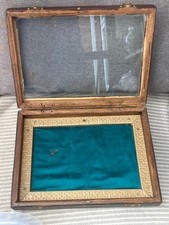 Antike Uhrenring Vitrine