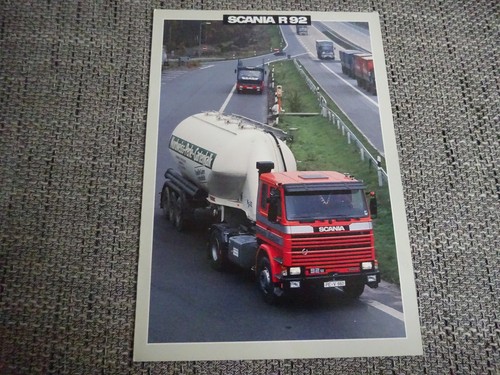Scania lkw truck prospekt - r,