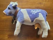 original lila Milka-Kuh mit Glocke / Stofftier / RAR