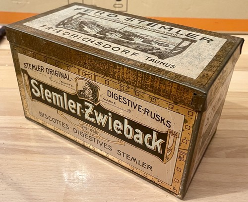 Alte stemler zwiebackdose - stemler,