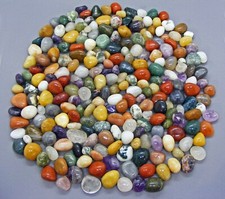 1 KG bunte NATUR EDELSTEINE