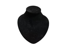 Schmuckbüste Dekobüste Schaufensterbüste Samt schwarz Schmuckständer Halter