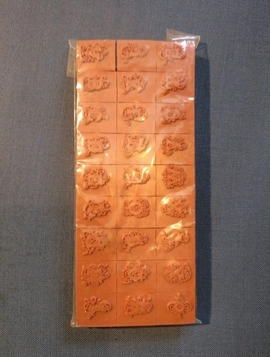 Stempel alphabet - stempel,