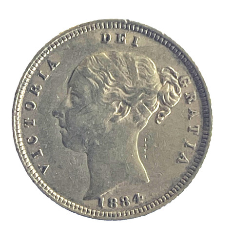 1884 gold half sovereign - sovereign, 1/2