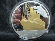 Bullionmedaille rms titanic - -,