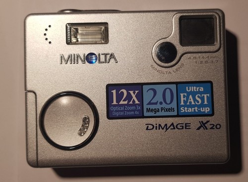 Minolta dimage x20 - minolta,