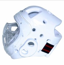 Taekwondo Kopfschutz mit Visier WTF Helm Karate Kampfsport Schutzhelm