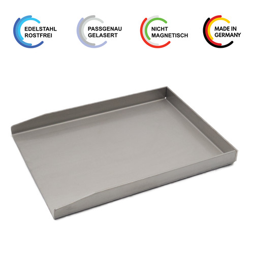 Edelstahl grillplatte plancha - edelstahl,