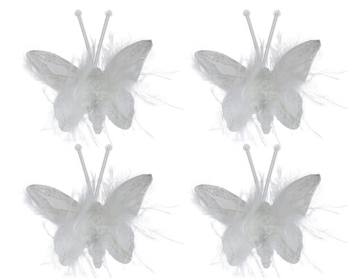 Schmetterlinge mit federn - schmetterlinge, &