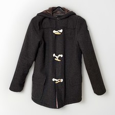 petit bateau Mantel Duffle Coat 12J grau Unisex Fleece Teddy