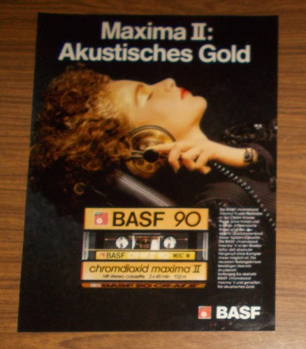 Seltene werbung basf - basf, ii