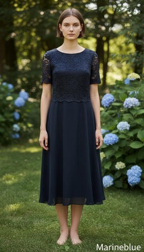 Vera mont spitzenkleid damen - spitzenkleid,