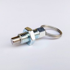 Rastbolzen mit Zugring und