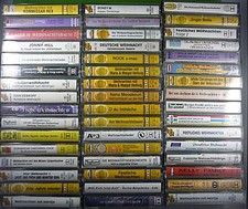 Auswahl MC Kassetten Weihnachten - verschiedene Interpreten