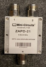 Mini-Circuits Power-Splitter ZAPD-21+ 500-2.000 MHz 50Ω 2 Ways N(f)