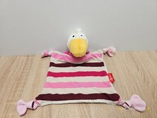 Sigikid Gisella Goose Schnuffeltuch 41334 25cm Gans rosa pink beige Rarität