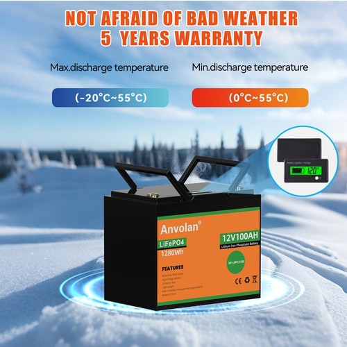 12v 100ah lifepo4 lithium - 12v,