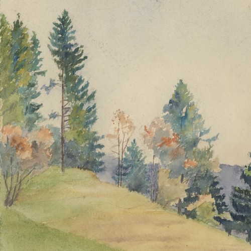 Aquarell impressionismus - aquarell,