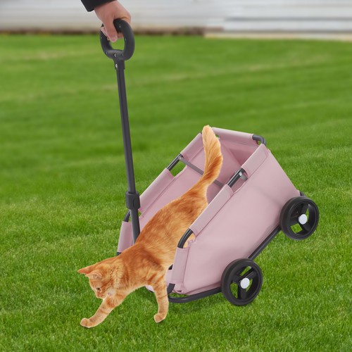 Hundewagen hundebuggy pink - hundewagen,