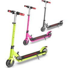 Elektro-Scooter Kinder 6-14 Jahren Klappbar Elektroroller LED 18km/h 5Ah 150W