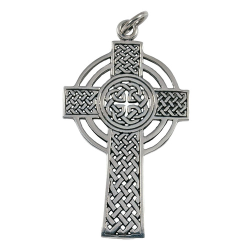 925 silber keltenkreuz - silber,