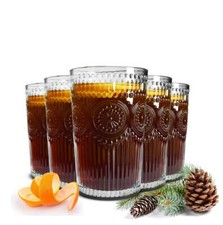 6 Longdrinkgläser 340ml mit