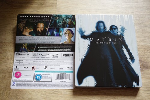 Matrix resurrections 4k blu - resurrections, 4k+blu