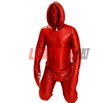 Red Leather Full Body Bondage