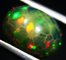 Natürlicher Schwarzer Opal 2,7 Karat - seltenes Spinnennetz Muster - Erbstück